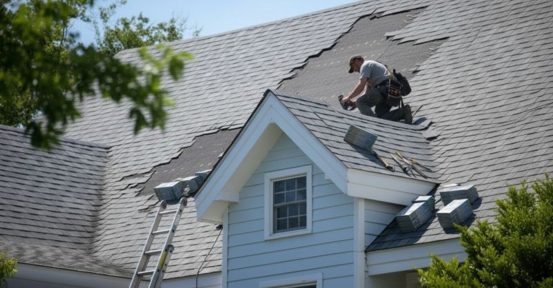Local Asphalt Roofing pros at work